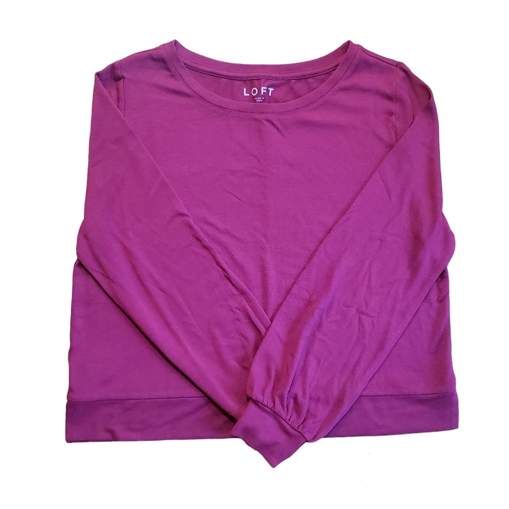 LOFT Women Light Sweater Pull Over Top Size M